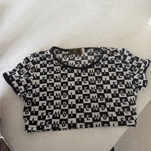 1990 Fendi Top - made crop top size 40